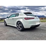 Οπίσθιος διαχύτης VTR της Stile Italia για Alfa Romeo Brera Οπίσθιος διαχύτης VTR της Stile Italia για Alfa Romeo Brera